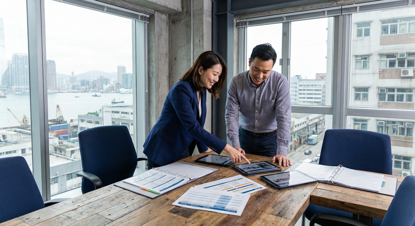Two paths diverging representing sourcing agent vs direct sourcing choice