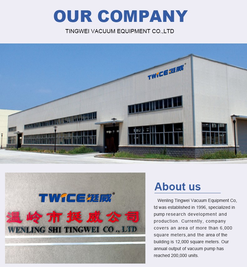 Wenling Tingwei Vacuum Equipment Co.,Ltd facility