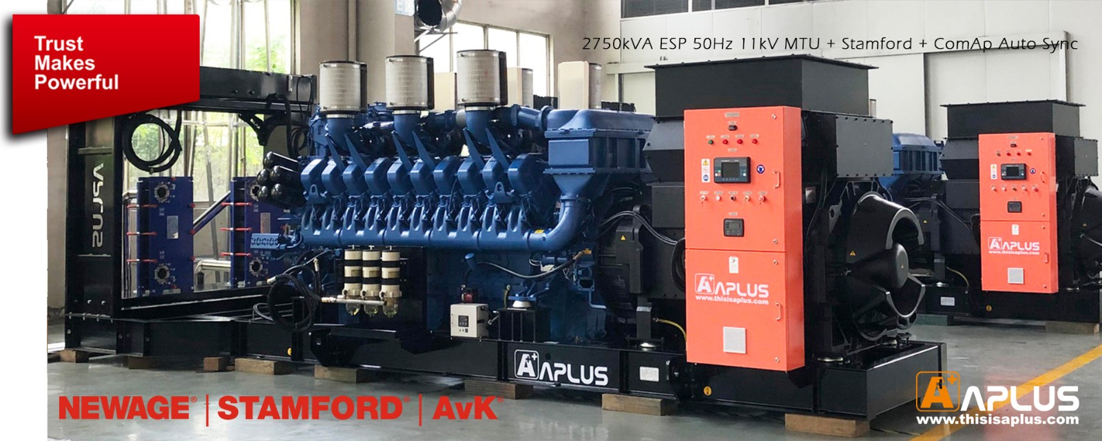 Wuxi Aplus Power Machinery Co., Ltd. facility