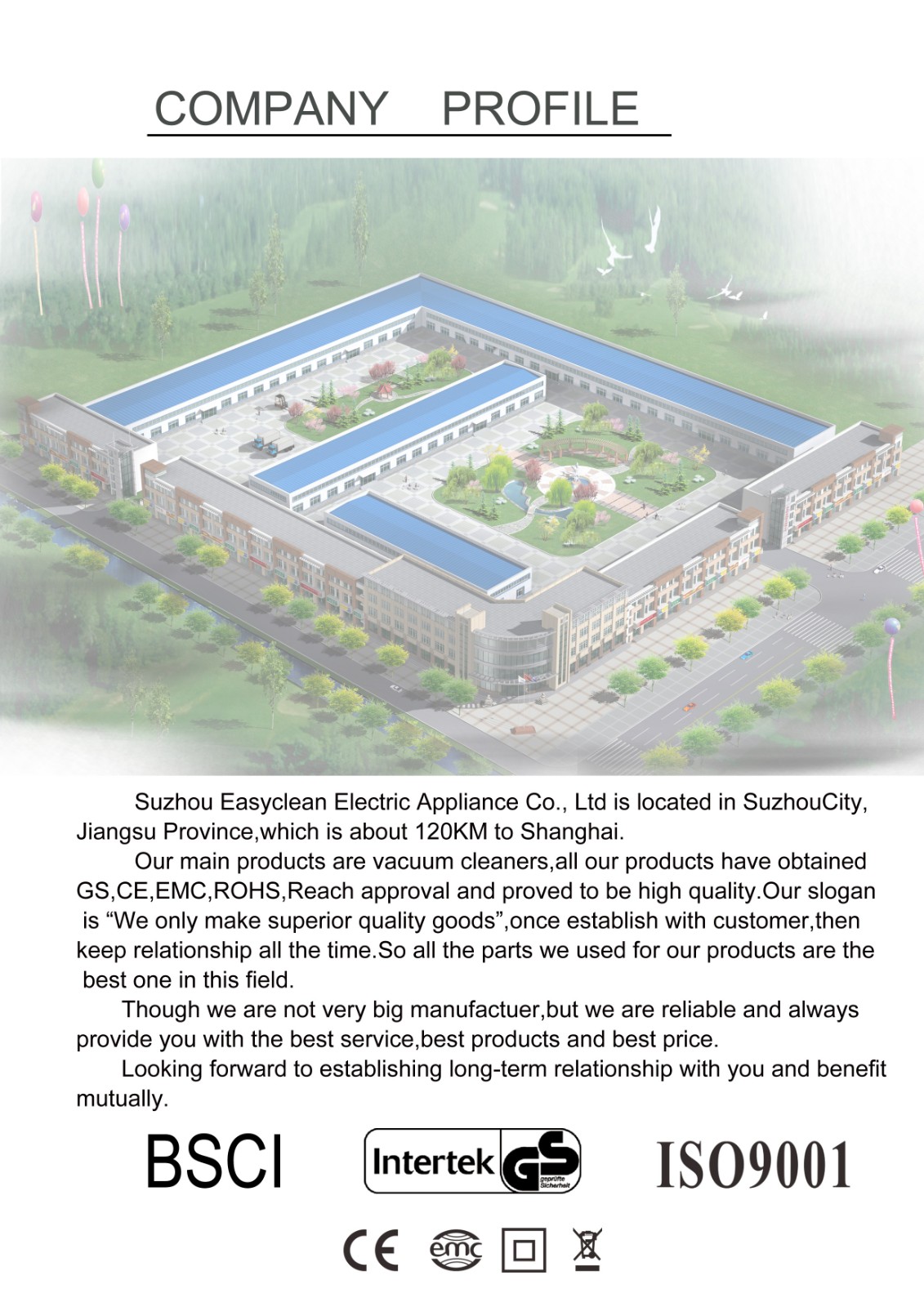 Suzhou Easyclean Electric Appliance Co., Ltd. logo