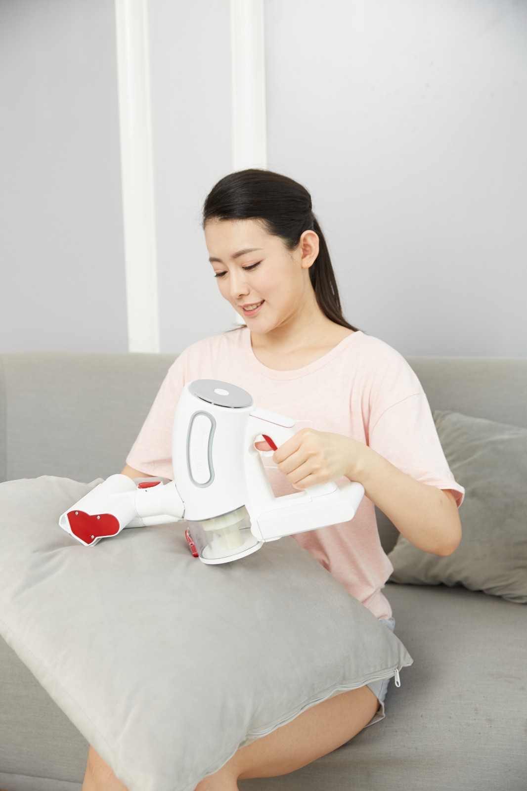 0.6L Dust Cup Electric Wireless Floor Home Aspiradora Hand automatic Cordless Vacuum Clean - Image 2