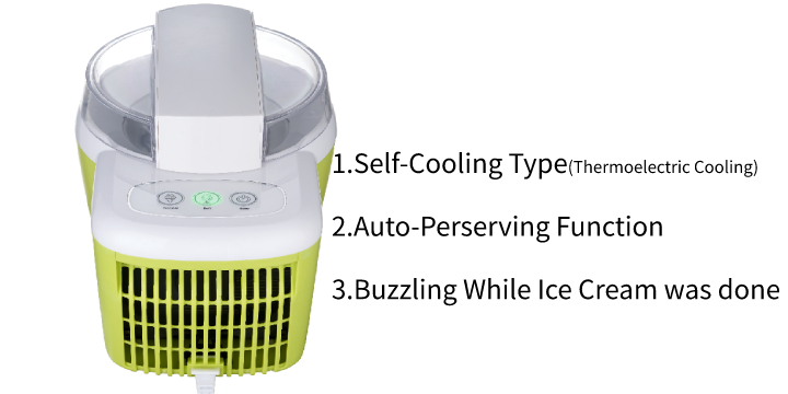 Self-cooling and Auto-preserving features