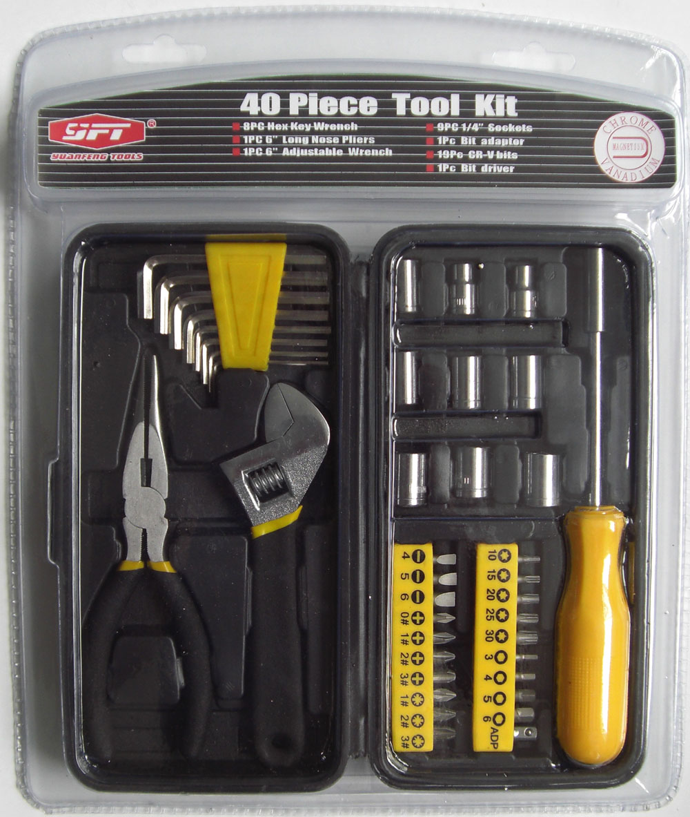 40-Piece Home and Professional Tool Kit