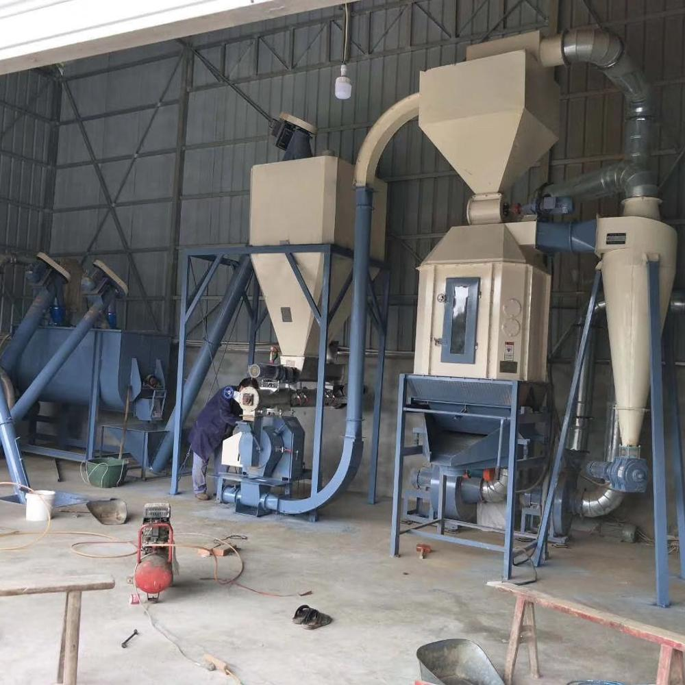 Poultry Feed Production Line, 1-2 Tons/Hour