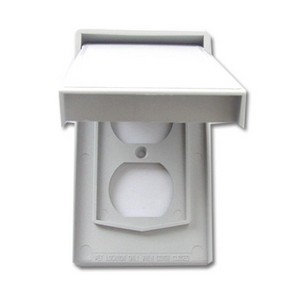Single Gang Duplex Weatherproof Outlet Cover