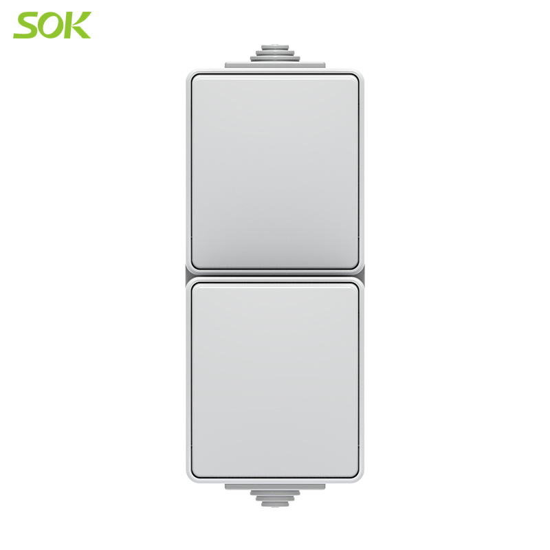 1 Gang Single/2 Way Surface Mount Light Switch