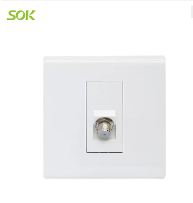 TV Satellite Socket Outlet 45-Degree