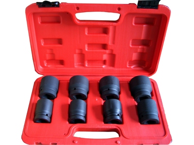 Metric Deep Wall Impact Socket Set