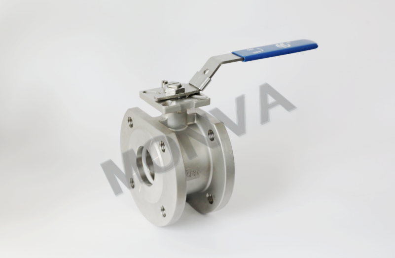 1-pc Wafer Flange Ball Valve 150Lb and PN16/PN40 - Image 2