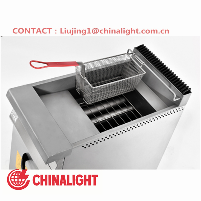 1-TANK 2-BASKET GAS FRYER(LPG NG) - Image 2