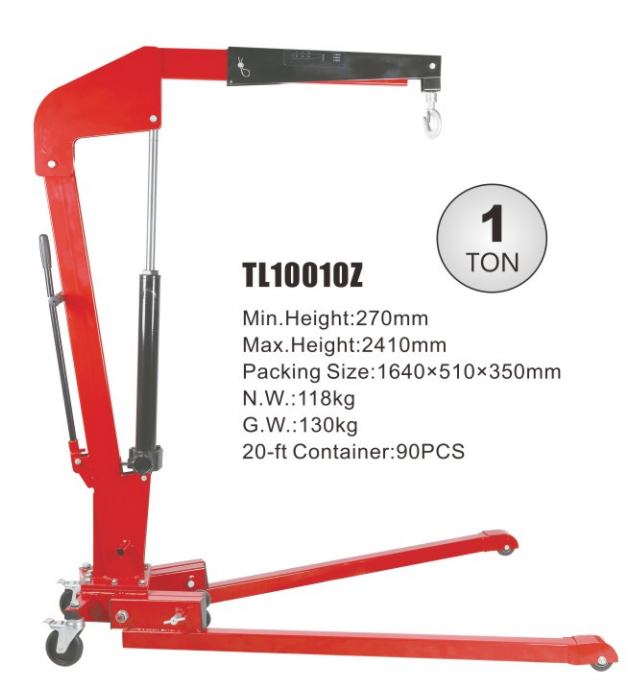 1 ton professional foldable shop crane - Image 2