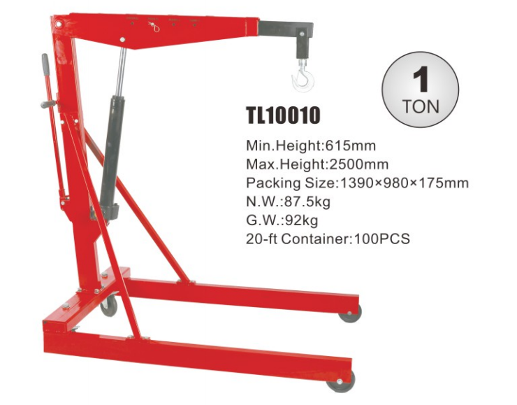 1-Ton Foldable Shop Crane