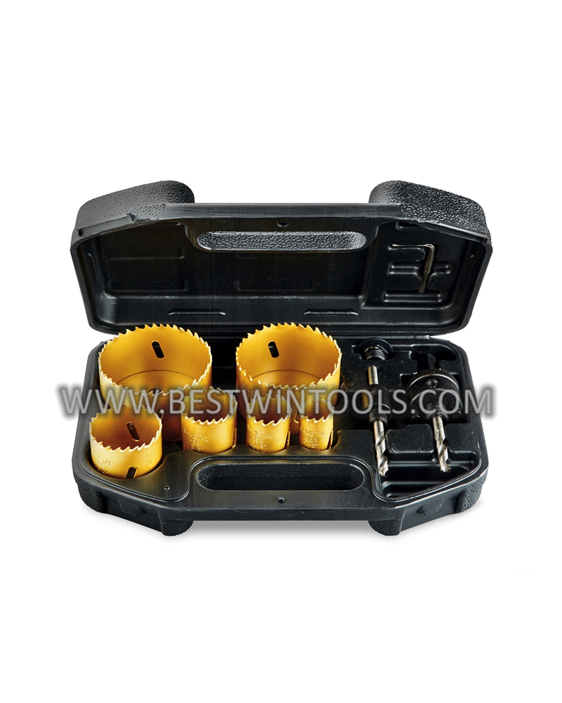 10 pcs Bi-Metal Hole Saw Set - Image 2