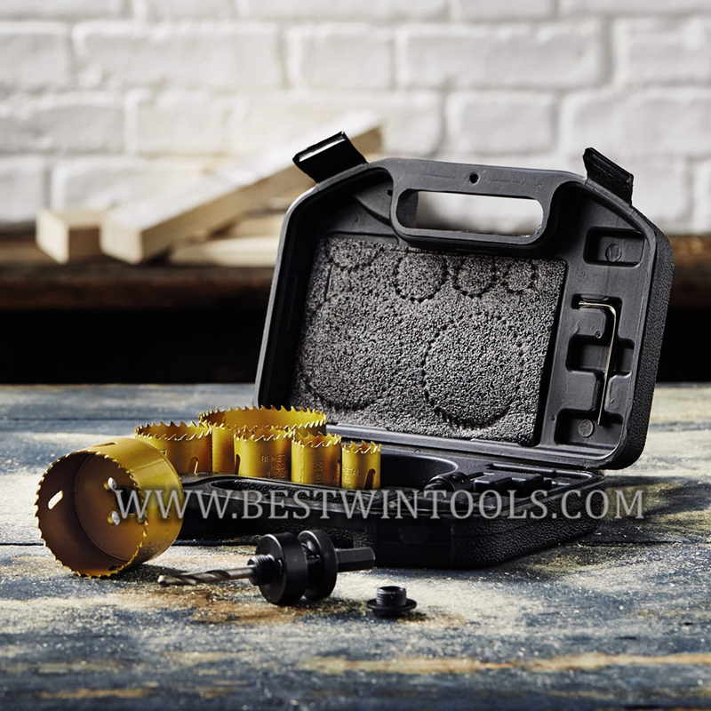 Bi-Metal Hole Saw Set - 10 Piece