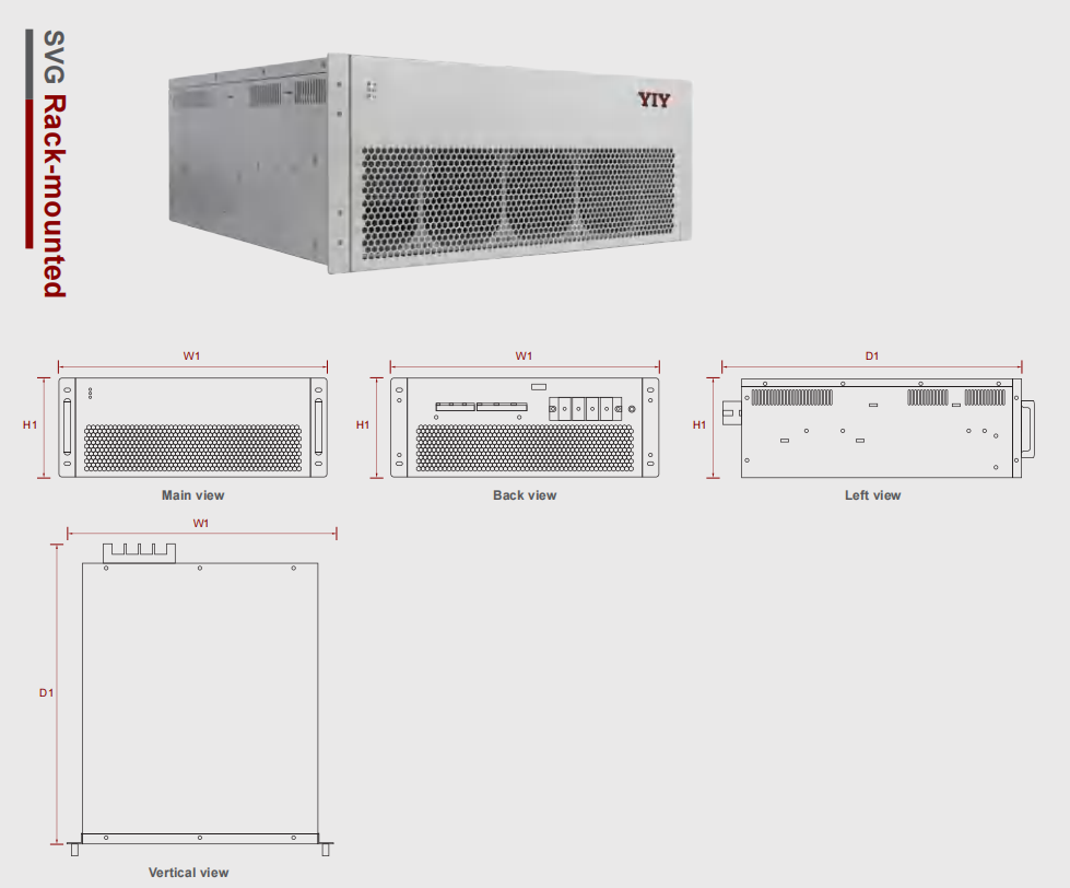 Rack-mounted SVG Module Views