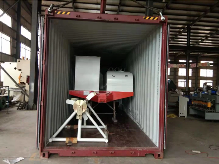 Roll forming station of the arch sheet machine
