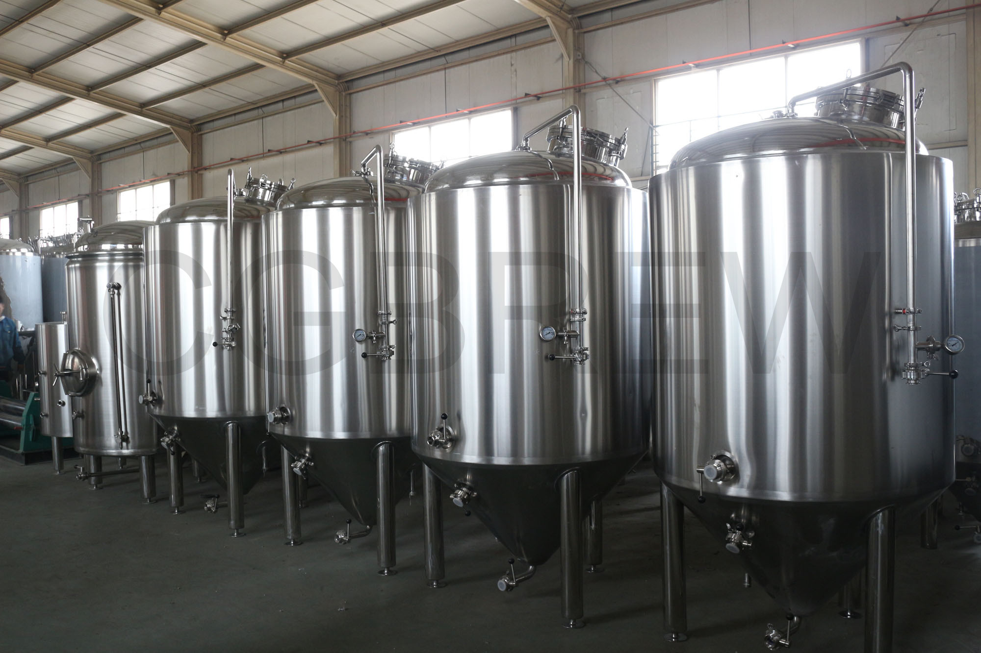 1000L stainless steel beer making equipment for sale with ISO and CE certificate - Image 2