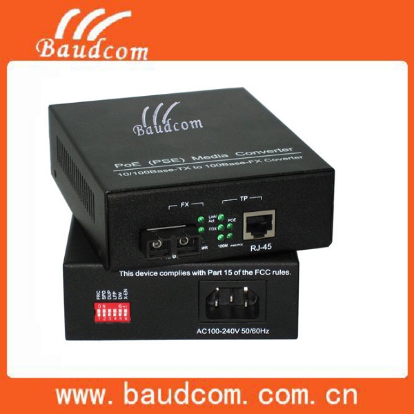 1000M Gigabit Ethernet POE(PSE) Fiber Media Converter - Image 3