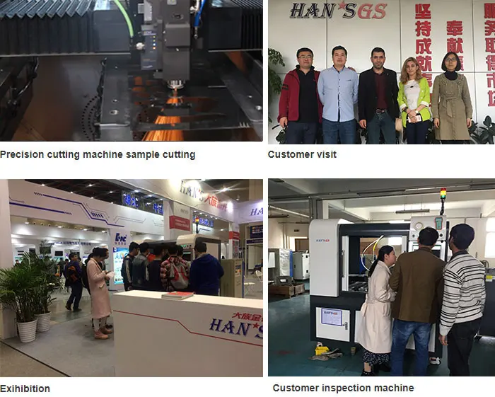 Laser cutting machine sample and application showcase