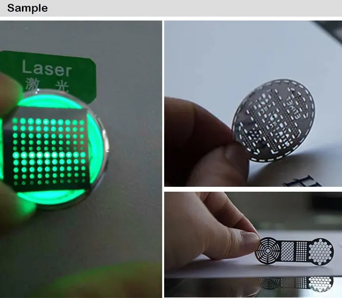 Internal laser cutting component detail