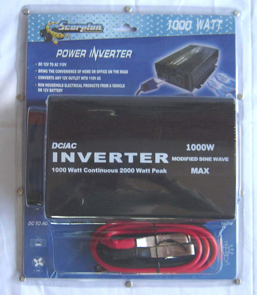 1000W DC 12V to AC 110V Power Inverter