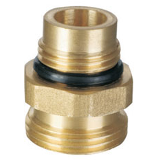 Brass Hose Connector with O-Ring