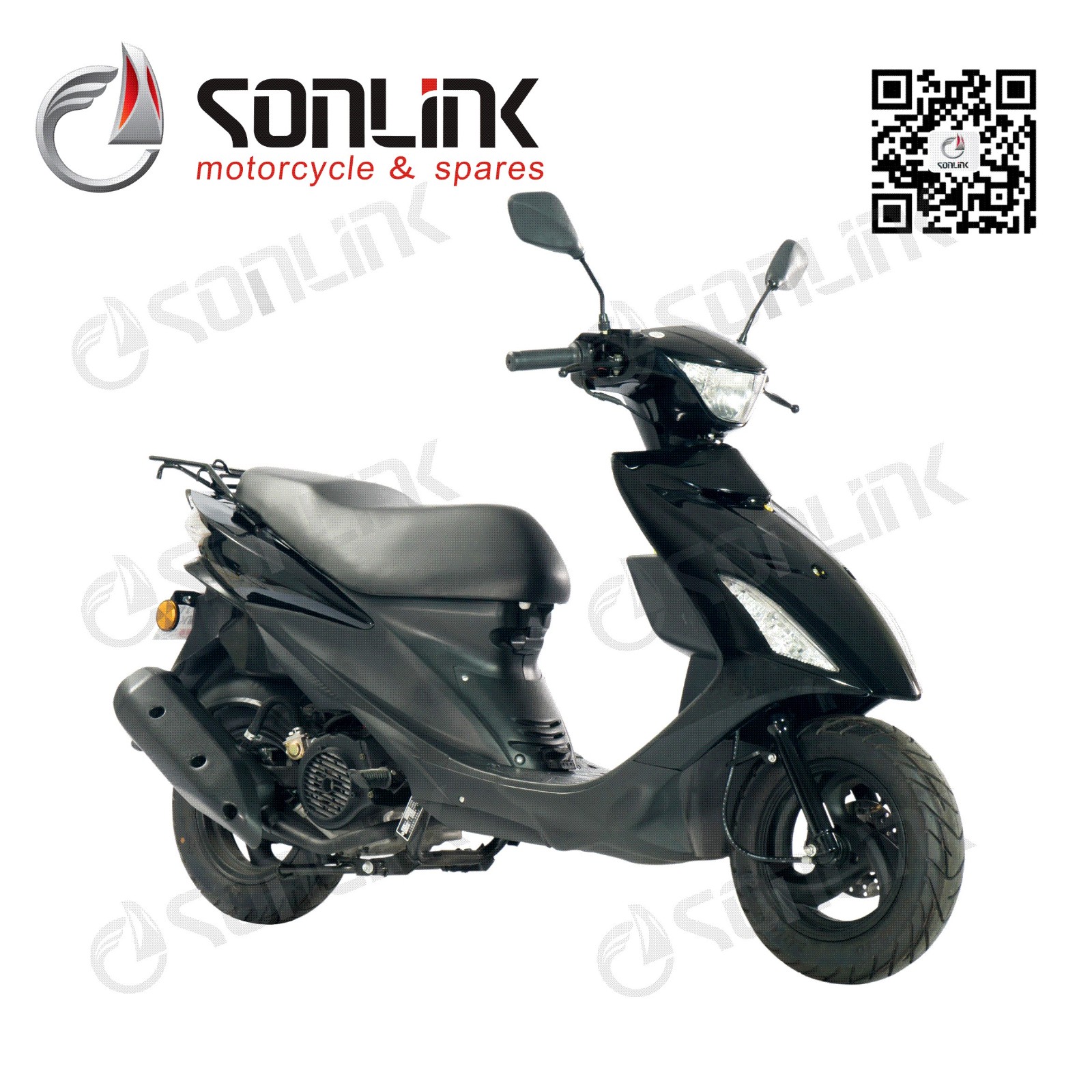 100cc/ 125cc Alloy wheel Honda type Yamaha engine scooter - Image 3