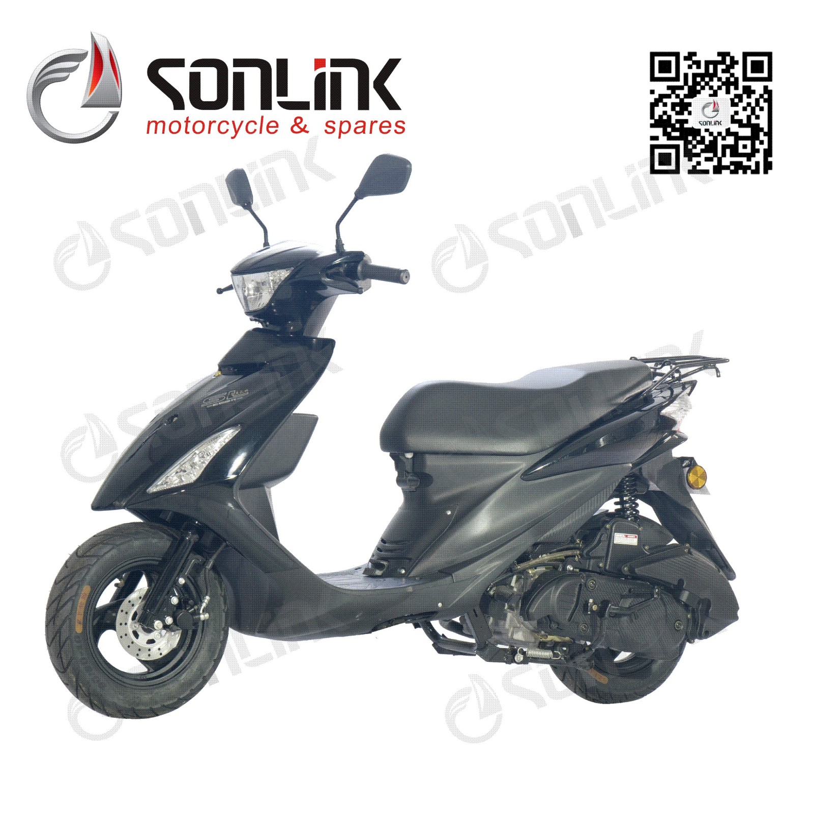 100cc/ 125cc Alloy wheel Honda type Yamaha engine scooter - Image 2