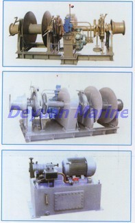Hydraulic Anchor Windlass and Mooring Winch for Marine Vessels