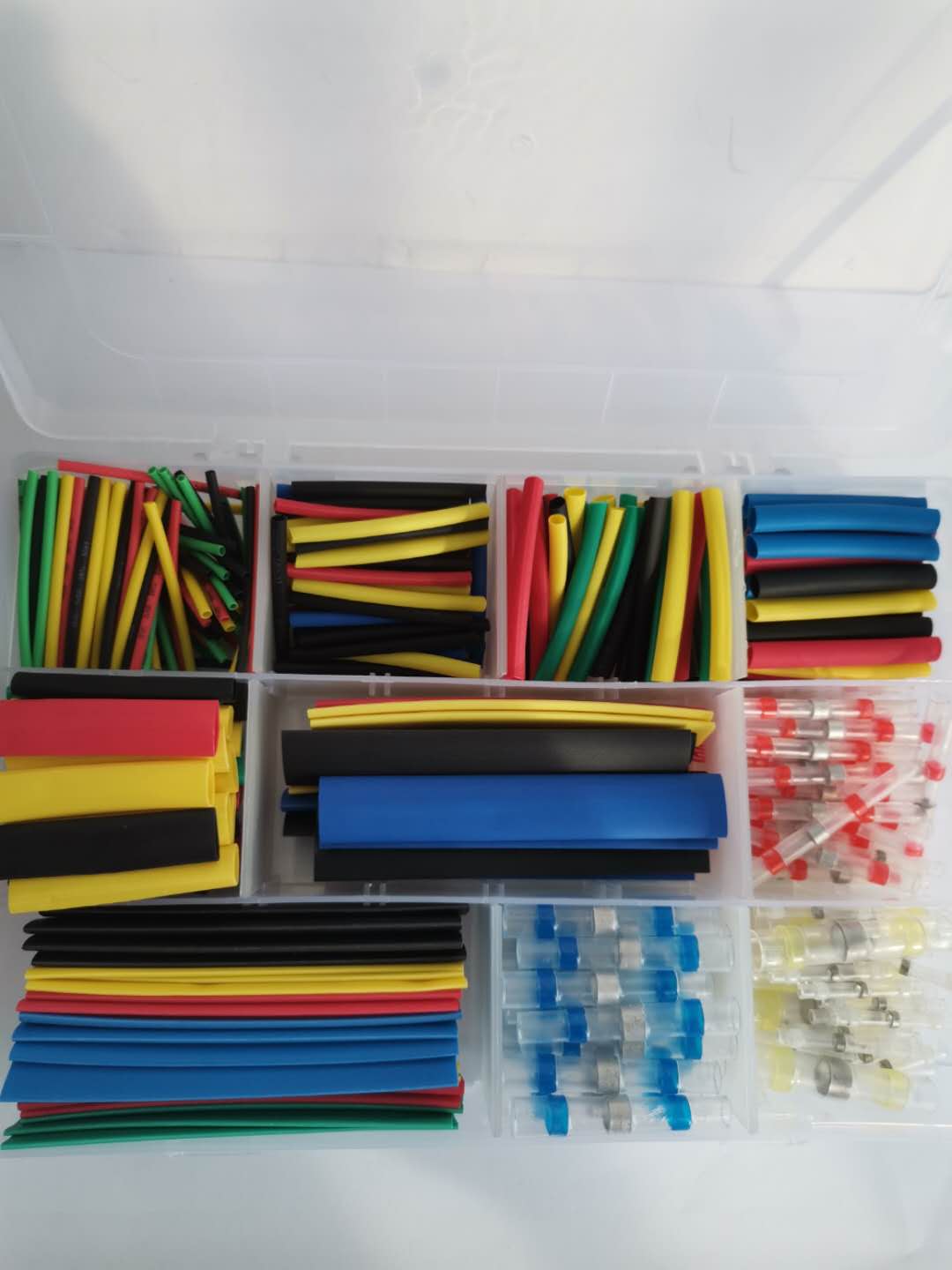 100PCS solder rings and 328PCS heat-shrinkable tube casings - Image 2