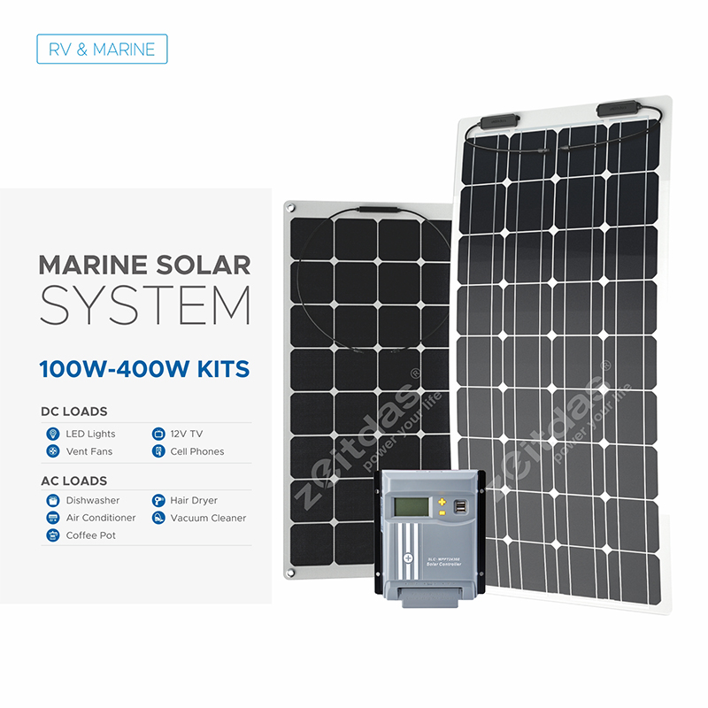 100W-400W Solar Marine System - Image 2