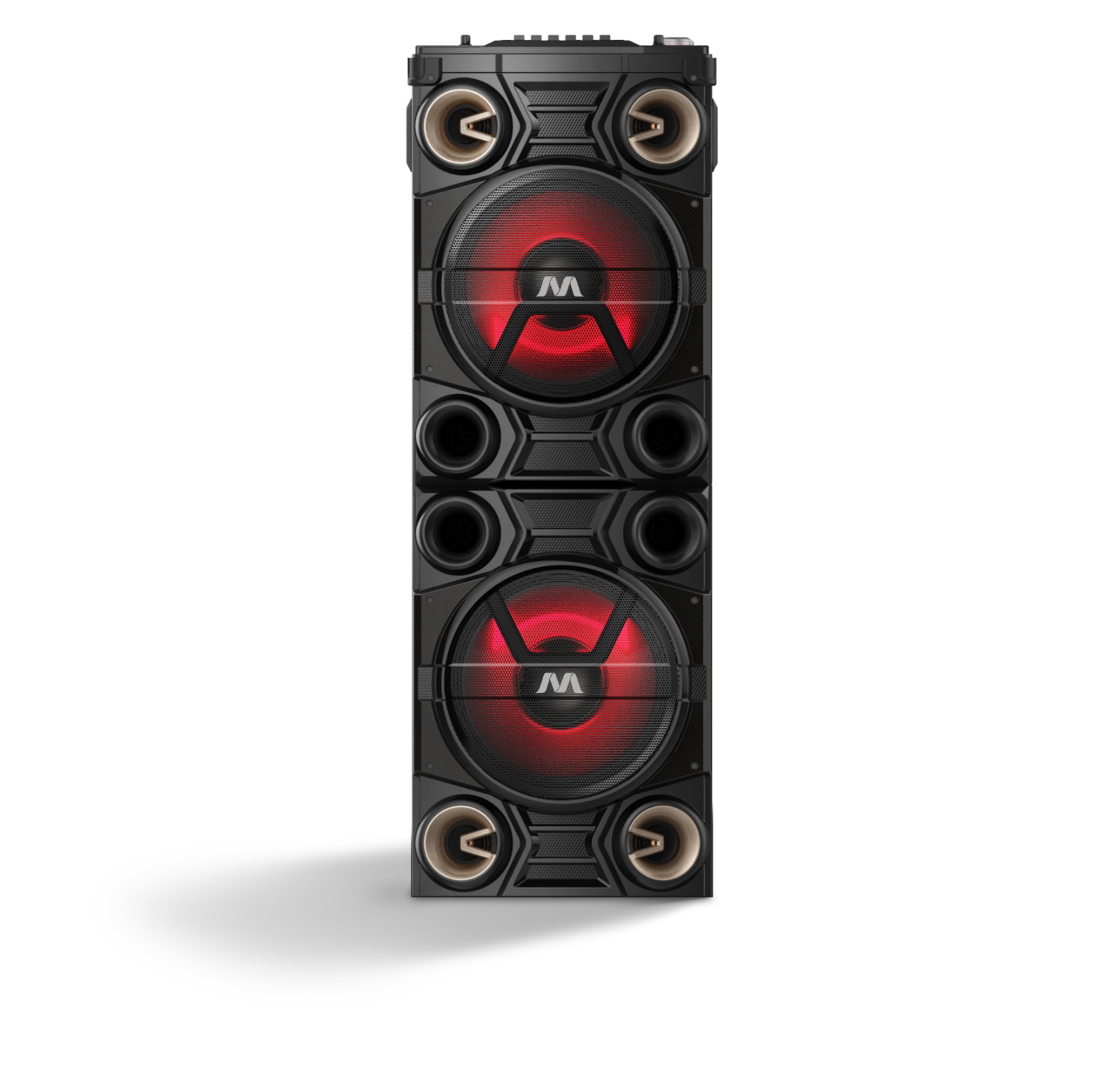 100W High Quality LED Light Karaoke Party Audio Professional Stereo Bluetooth Speaker - Image 2