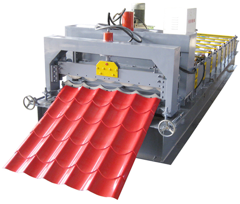 Glazed Tile Roll Forming Machine