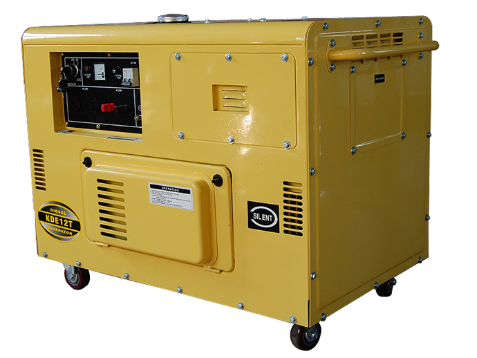 10KW 5.5KW Open type Diesel Generator Set KDE12T - Image 3