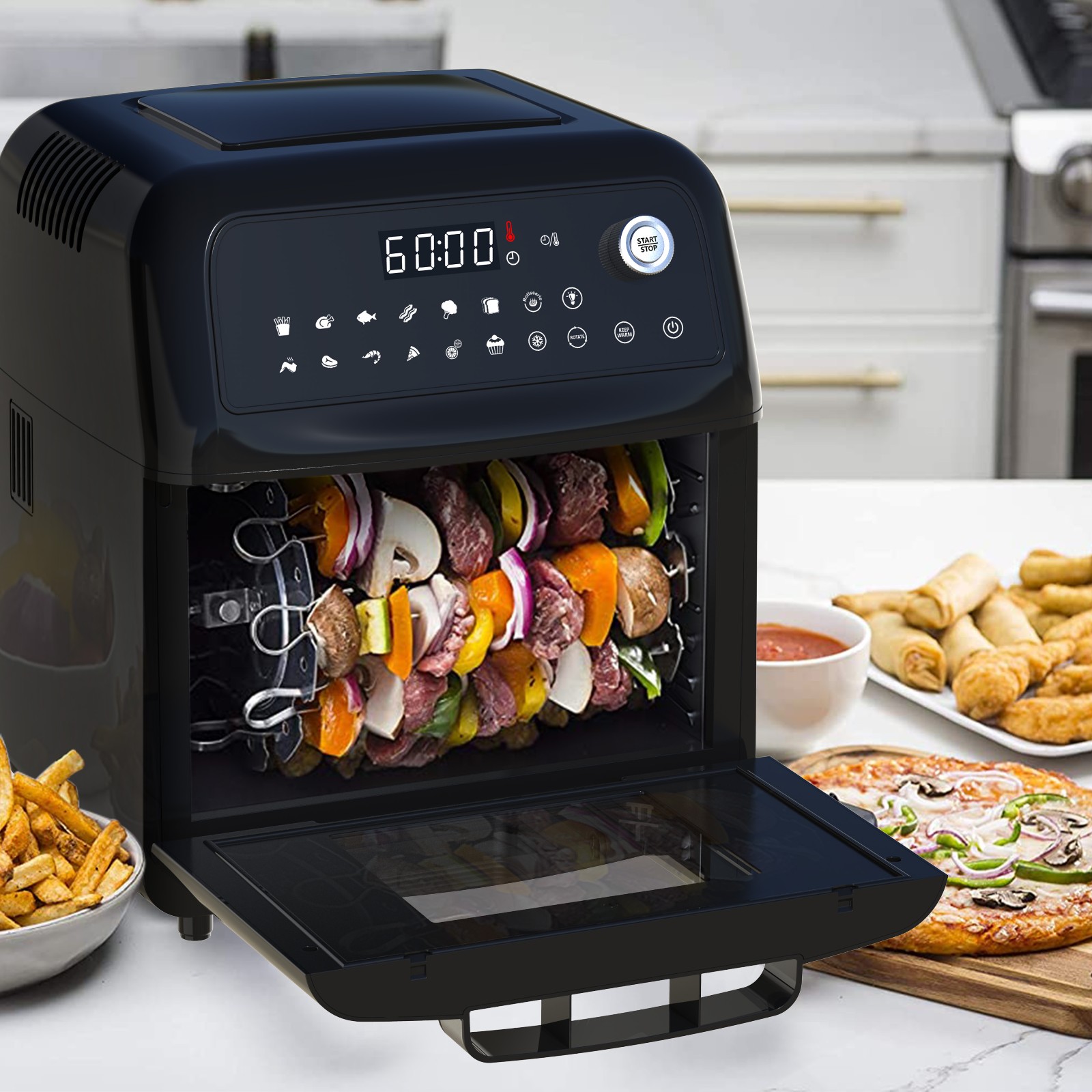 10L Digital Touch Screen Air Fryer Oven