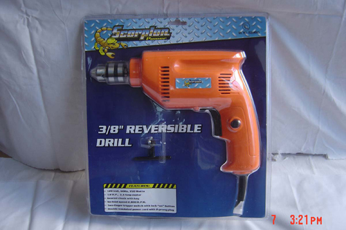 3/8-Inch Reversible Power Drill