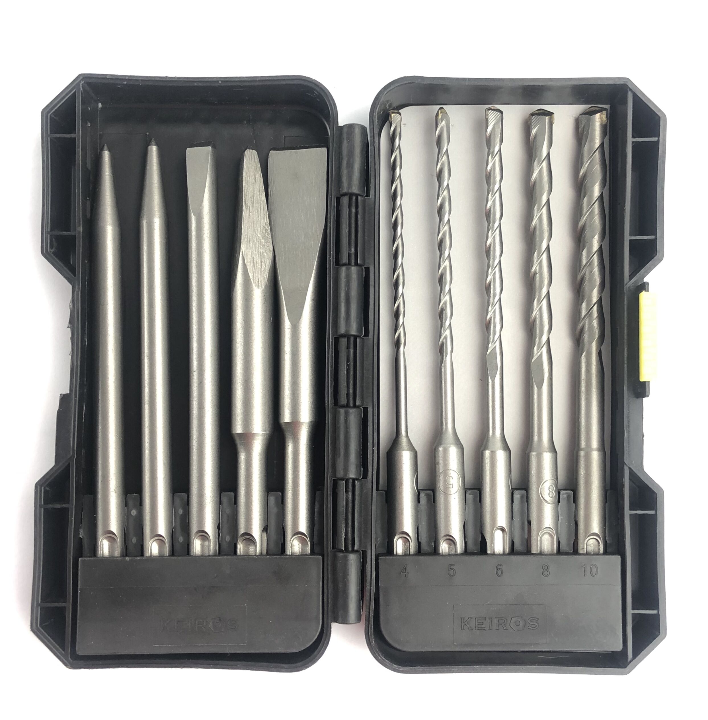 SDS-Plus Rotary Hammer Drill Bit and Chisel Set