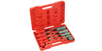 Screwdriver Set with Softgrip Handles, 10 Pieces
