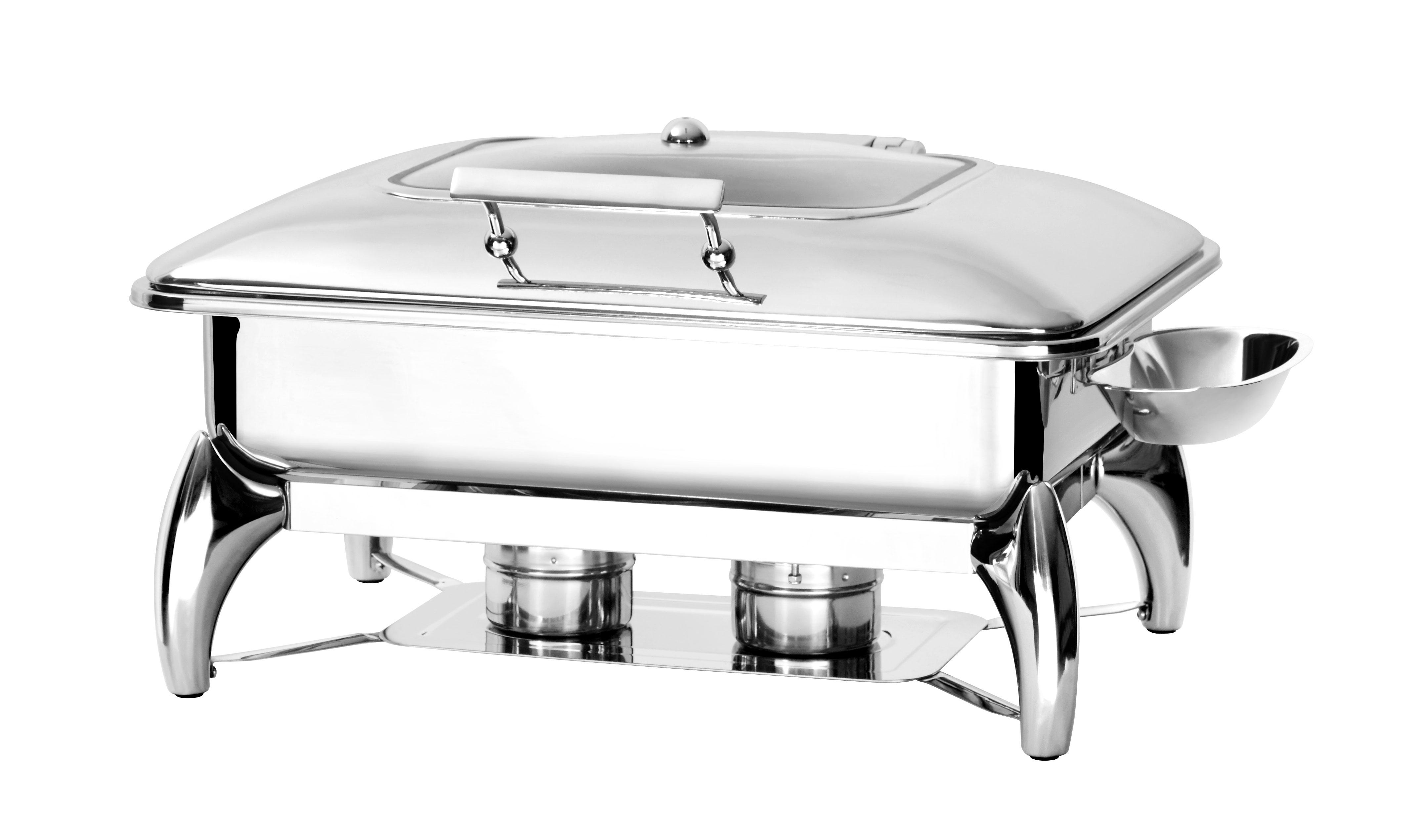 Full-Size Stainless Steel Chafer with Glass Lid