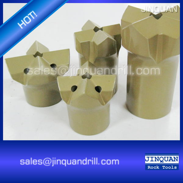 11-Degree Taper Cross Drill Bit for Rock Drilling