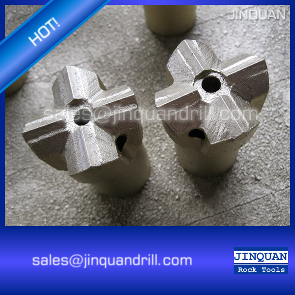 Durable rock drilling tool