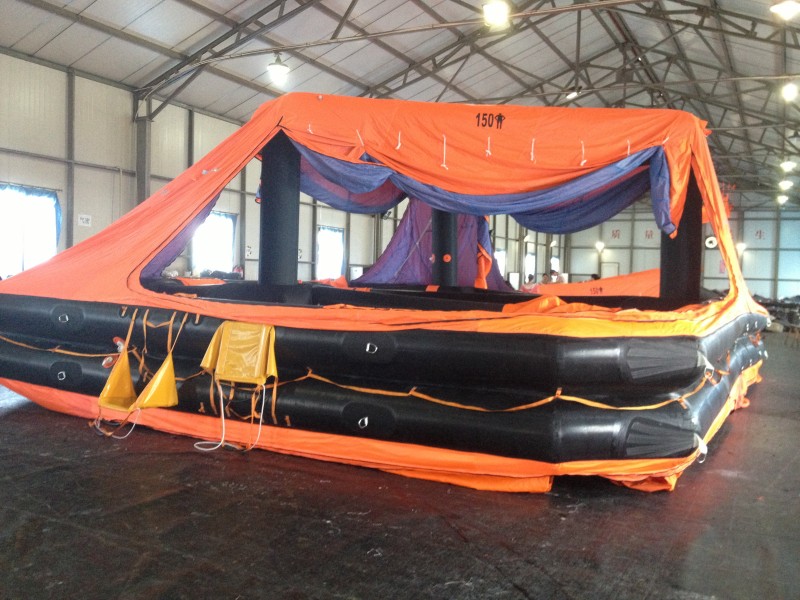 110-Person Inflatable Life Raft