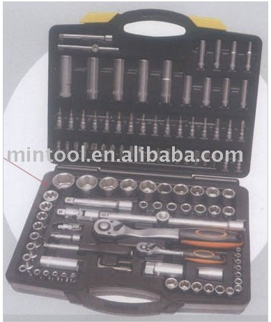 110-Piece 1/4" and 1/2" Drive Socket Set