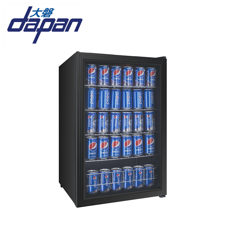 115L Glass Door Beverage Cooler