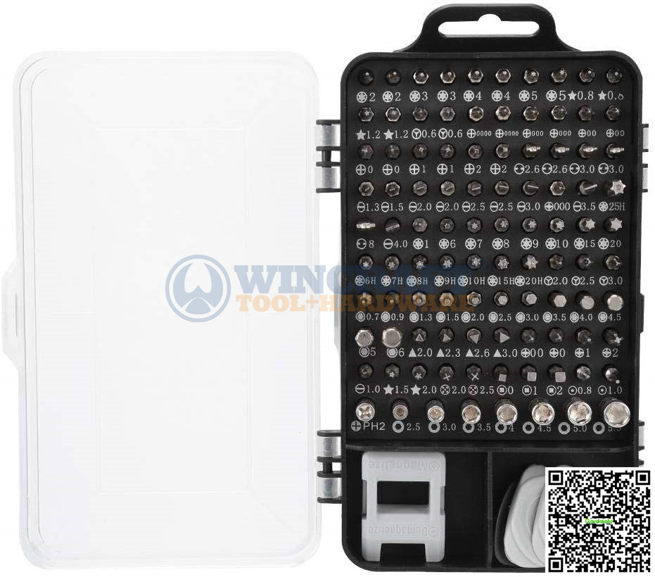 117-Piece Precision Screwdriver and Repair Tool Kit