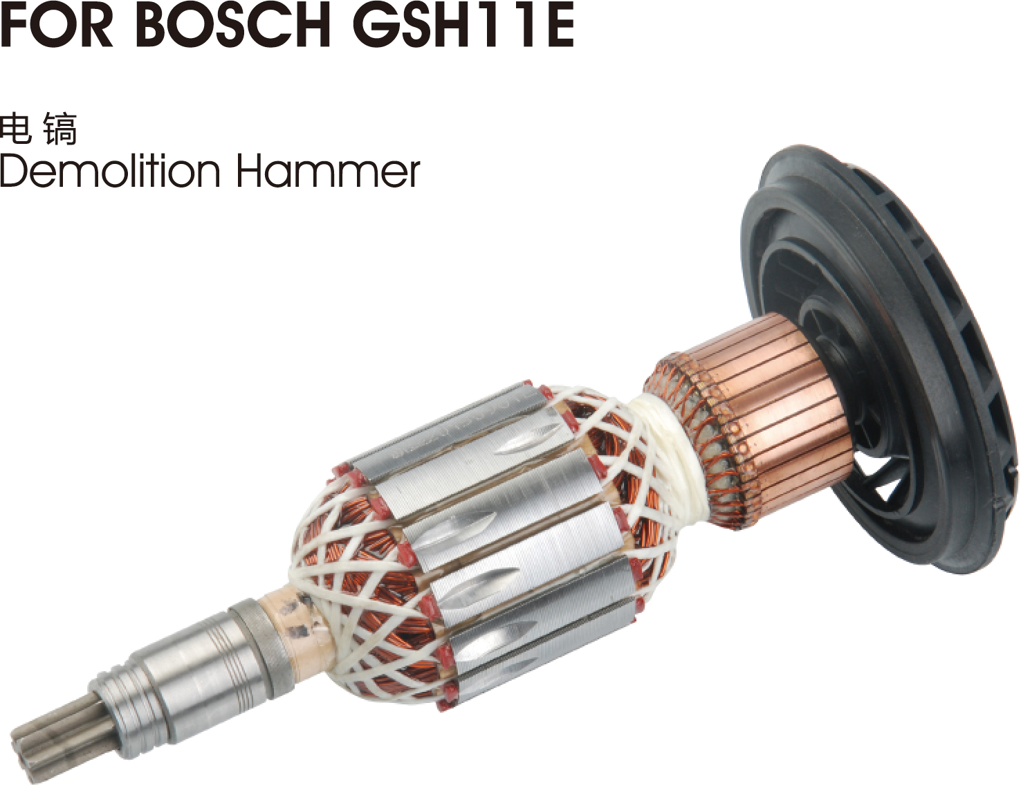Demolition Hammer Rotor Replacement Part