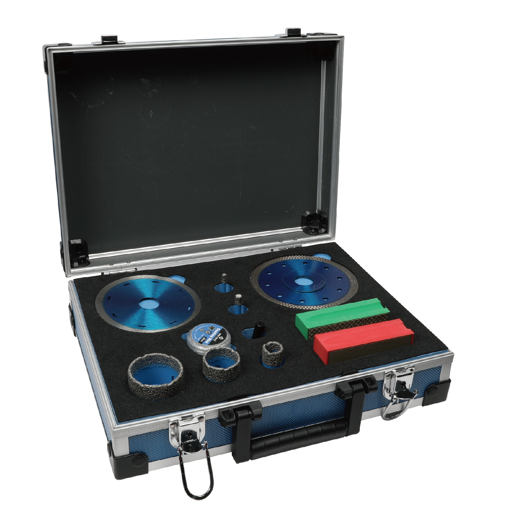 Diamond Hole Saw and Cutting Blade Kit