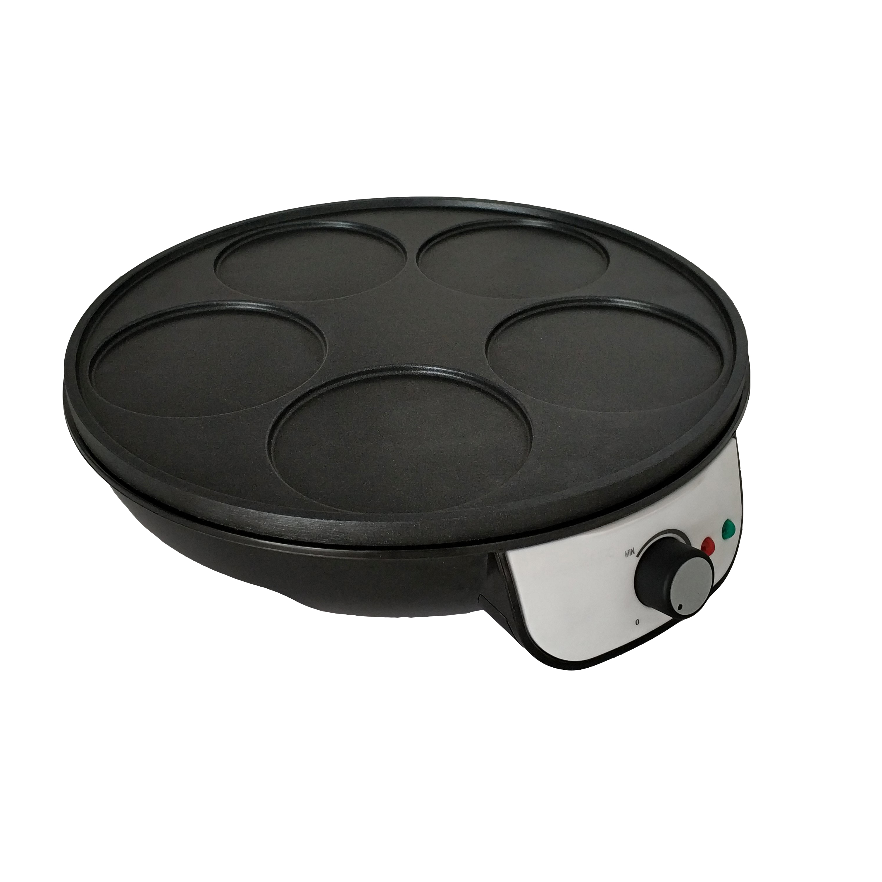 12" Automatic Crepe Maker With Wooden Spatula and T-spreader - Image 2
