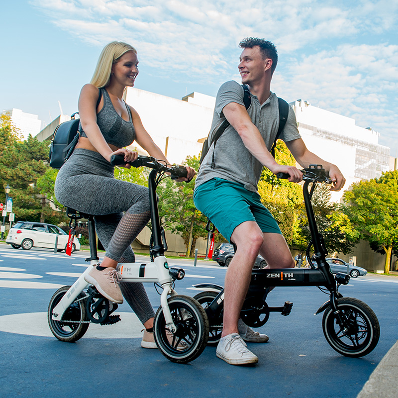 12 inch mini folding electric bicycle - Image 2