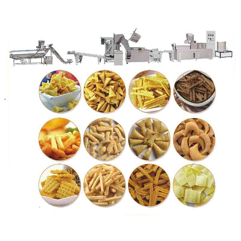 120-250kg/h Frying snack food production line - Image 3